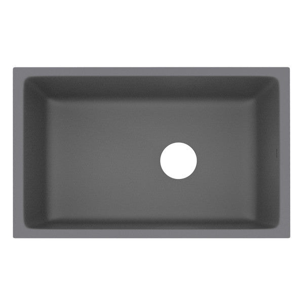 Rohl Allia 32" Fireclay Single Bowl Undermount Kitchen Sink