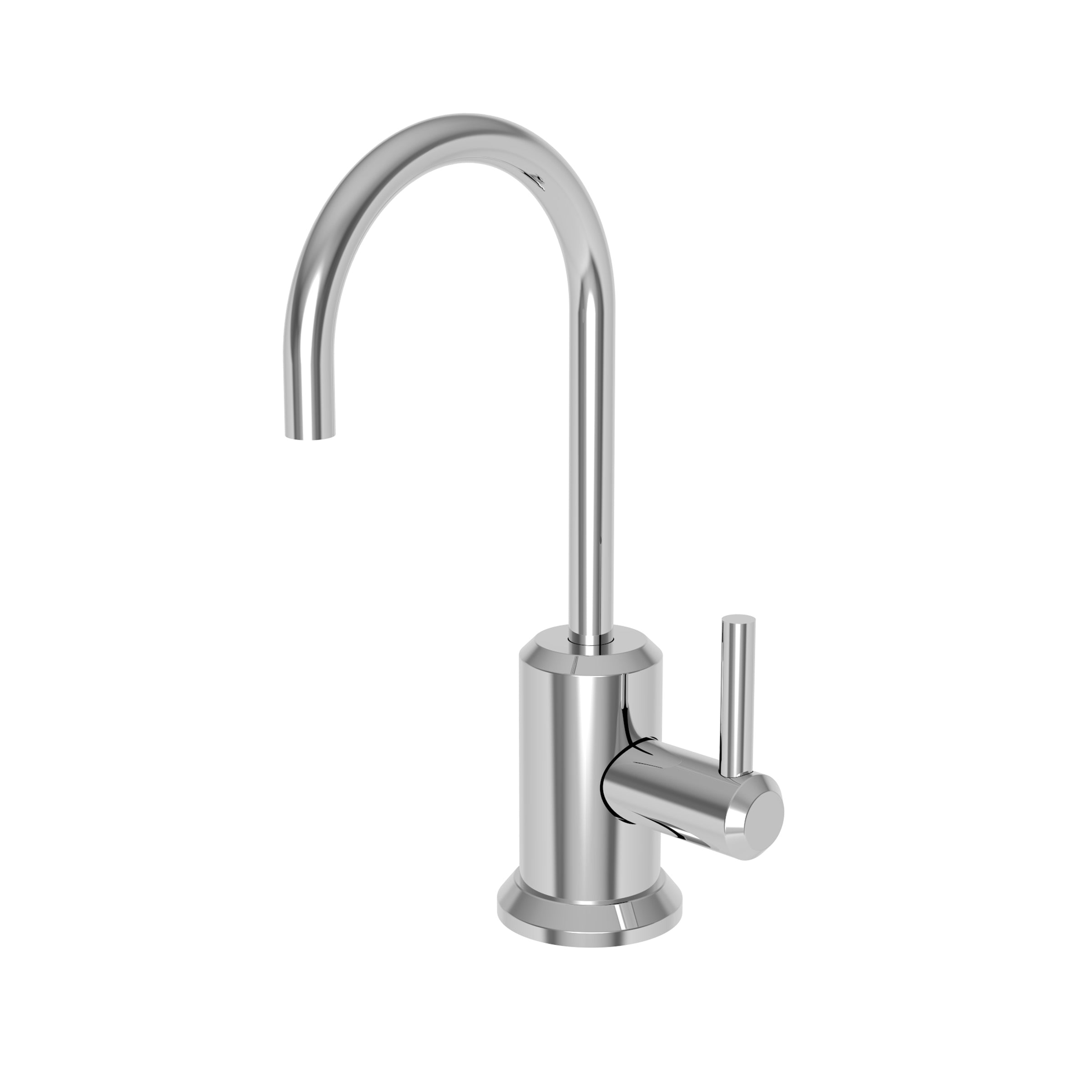 polished chrome water dispenser