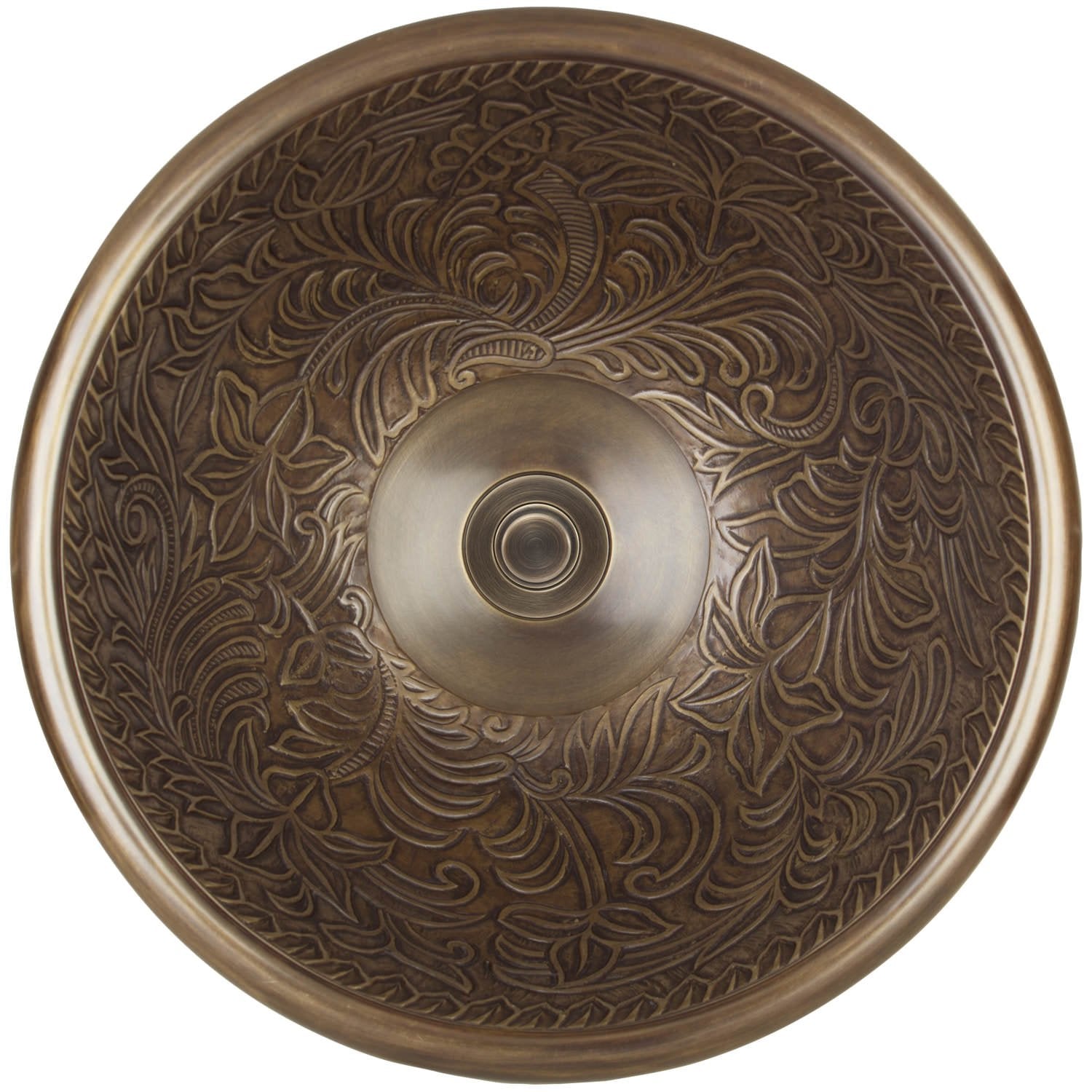 antique bronze sink