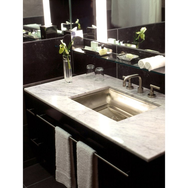 satin stainless steel sink