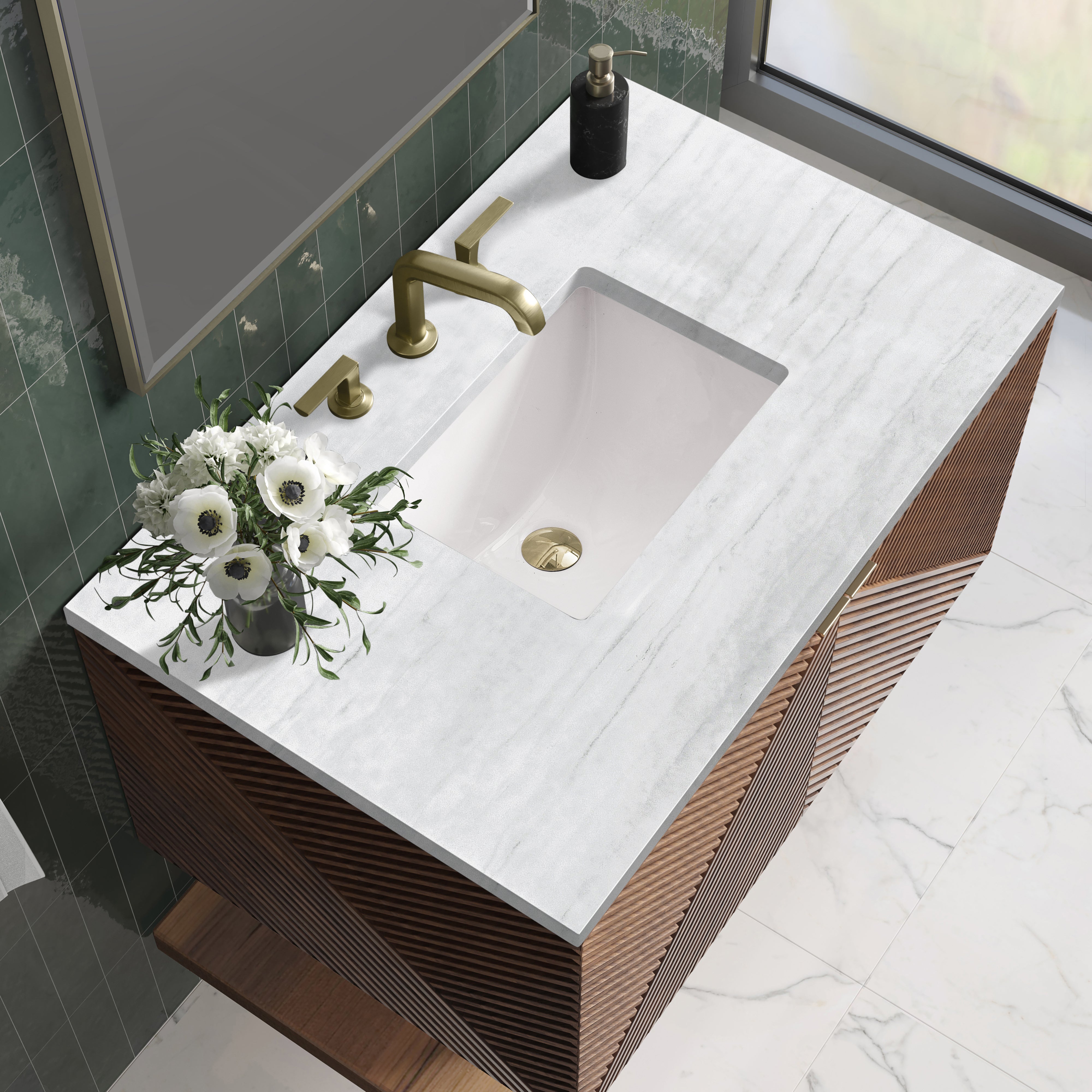 arctic fall top vanity