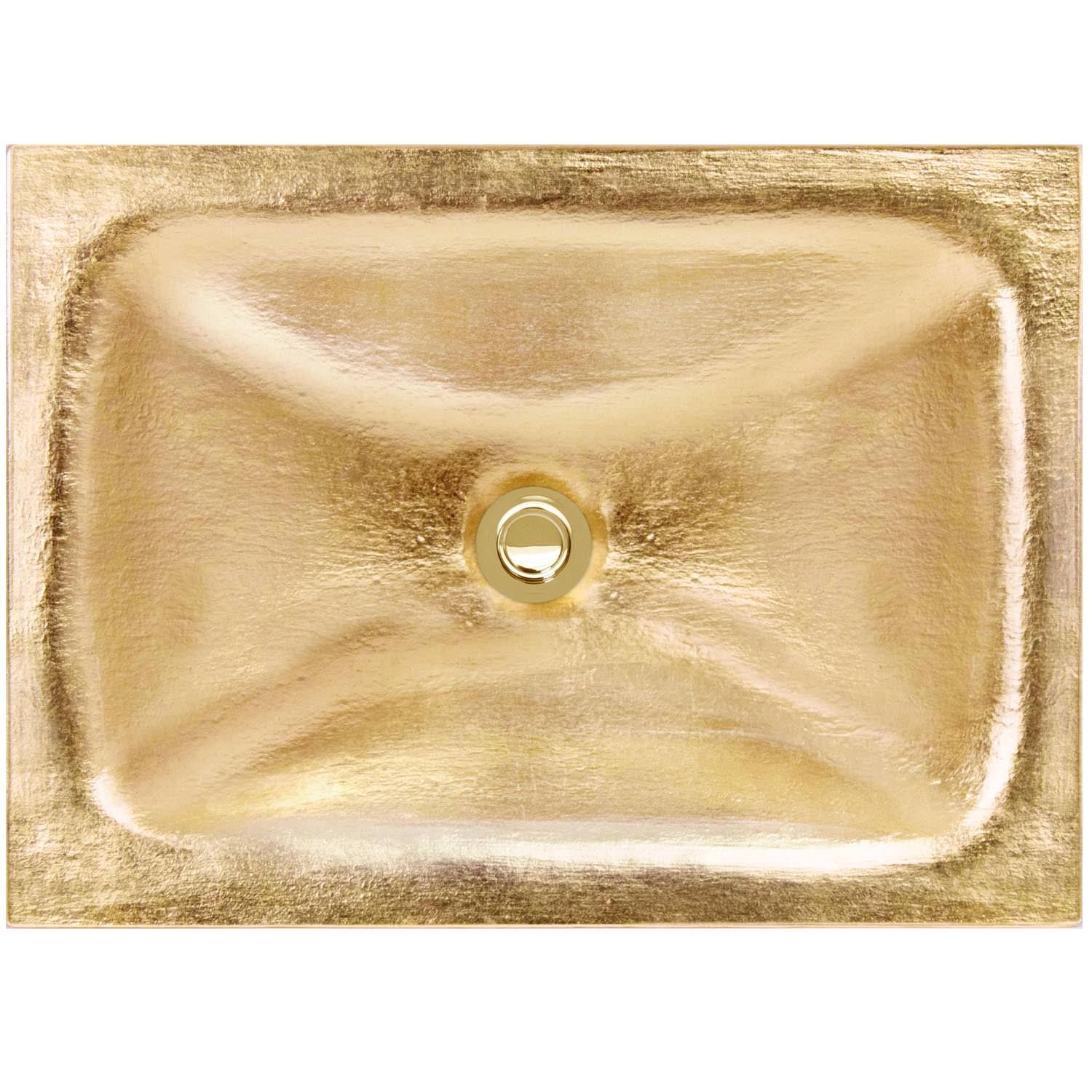gold leaf sink