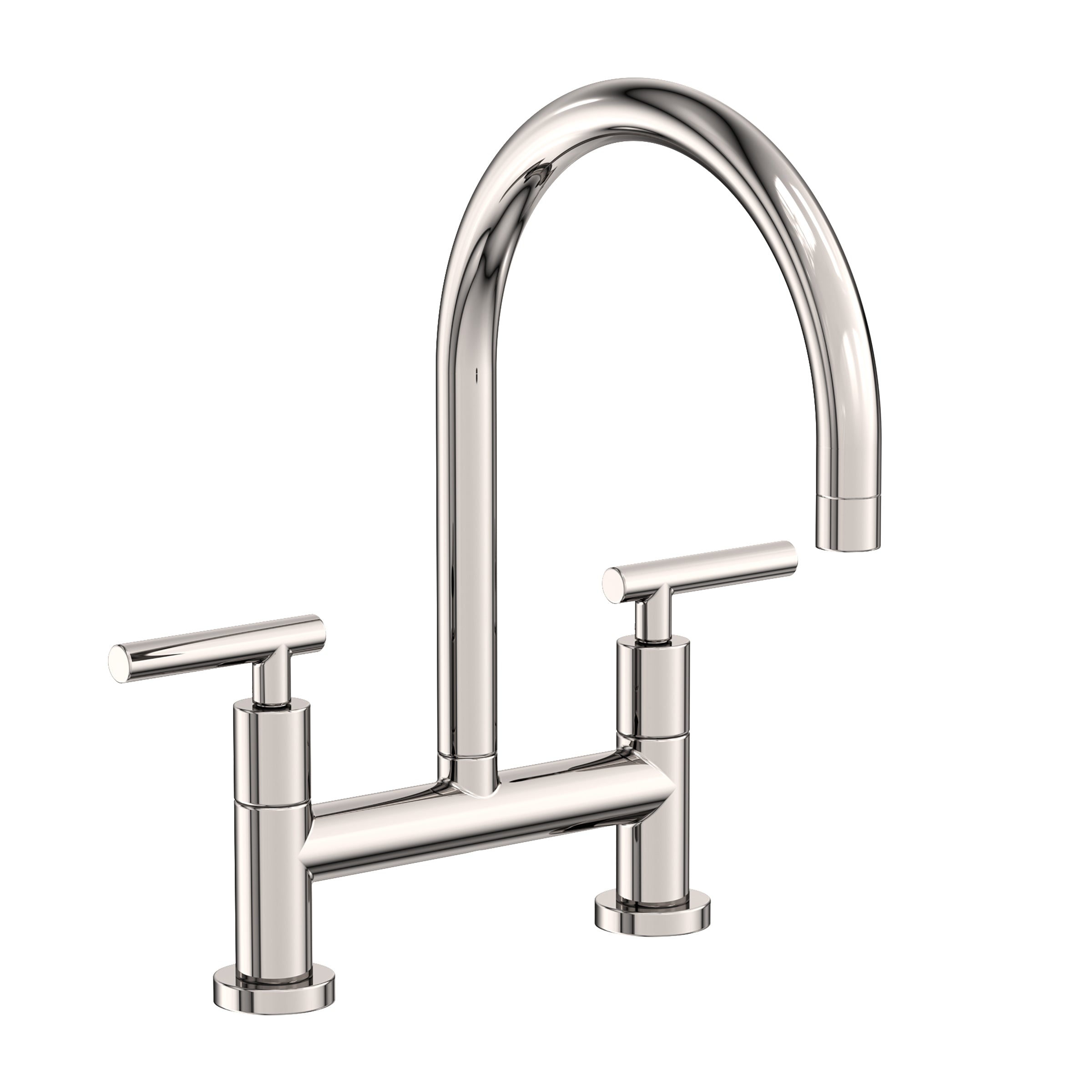 Newport Brass East Linear Kitchen Bridge Faucet