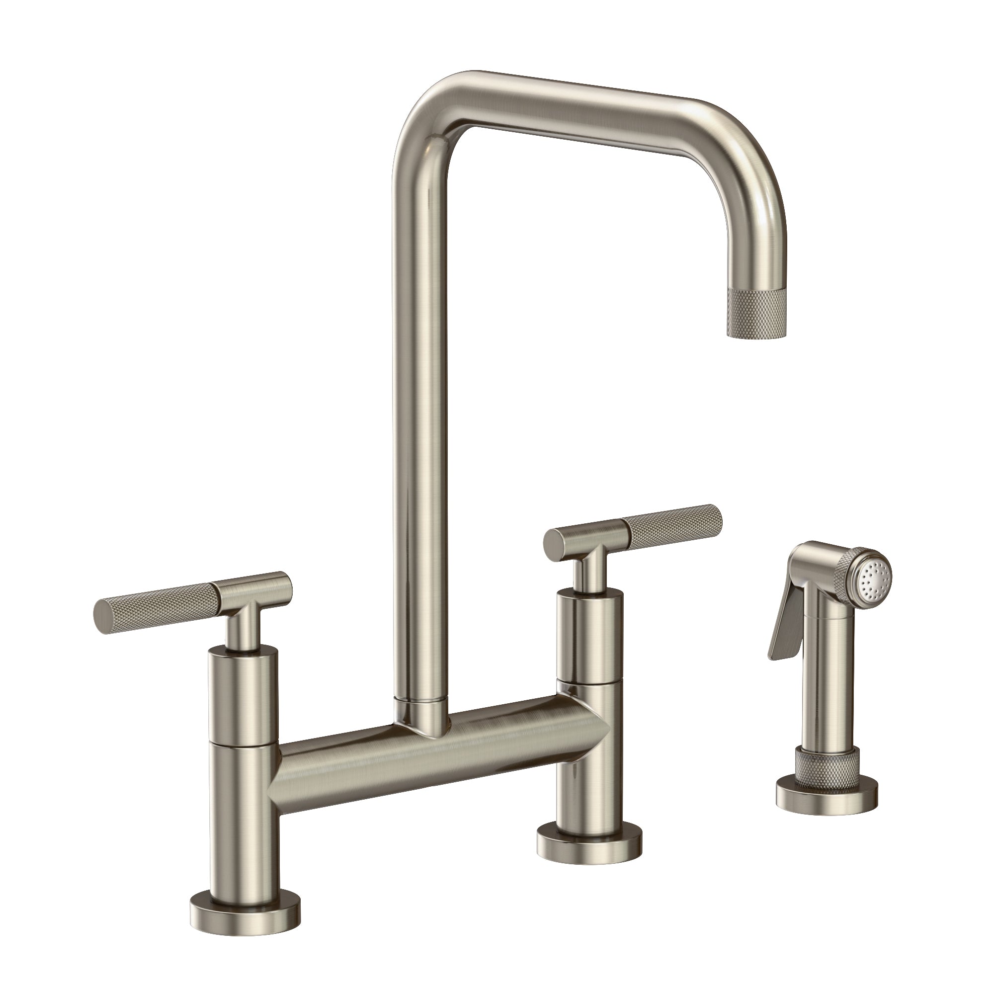 Newport Brass Muncy Kitchen Bridge Faucet with Side Spray