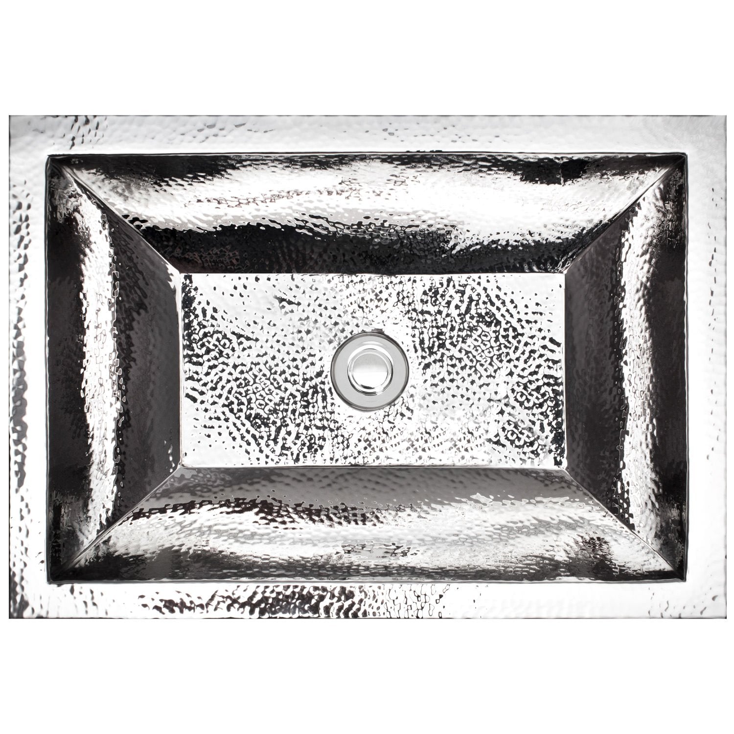 Linkasink Coco Hammered Builder's Series Drop-In or Undermount Sink 20.25" with 1.5"
