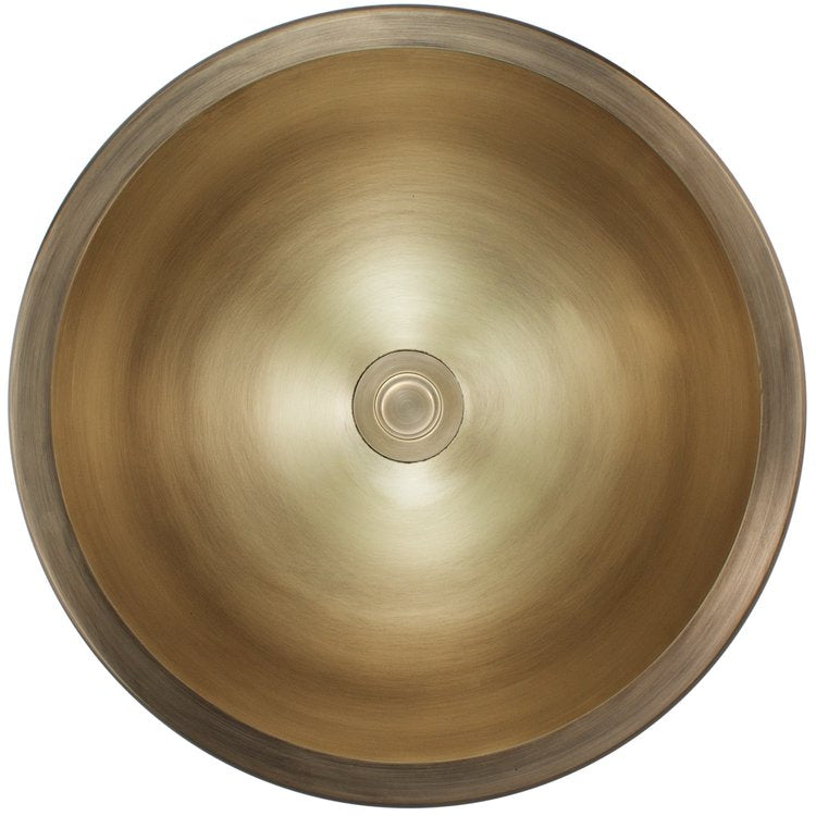 antique bronze sink