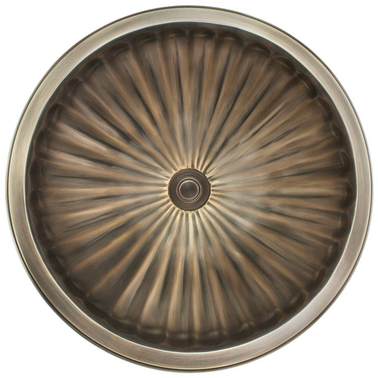 antique bronze sink