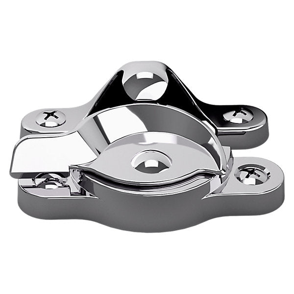 polished chrome lock