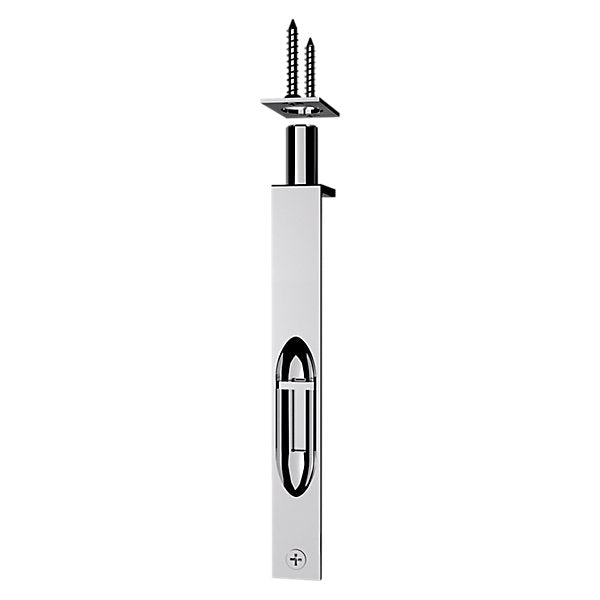 polished chrome bolt