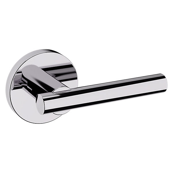 polished chrome lever