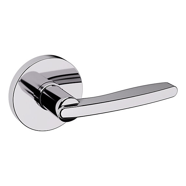 polished chrome lever