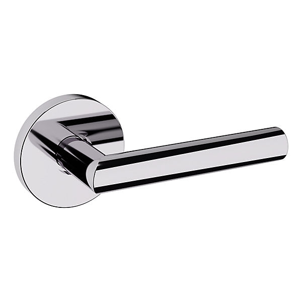 polished chrome lever