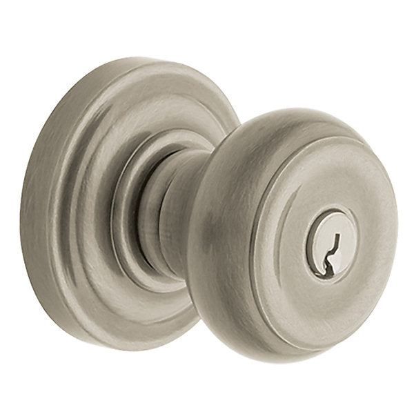 Baldwin Colonial Knob with Classic Rose