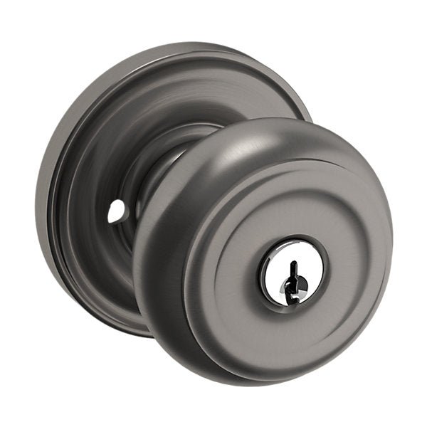 Baldwin Colonial Knob with Classic Rose