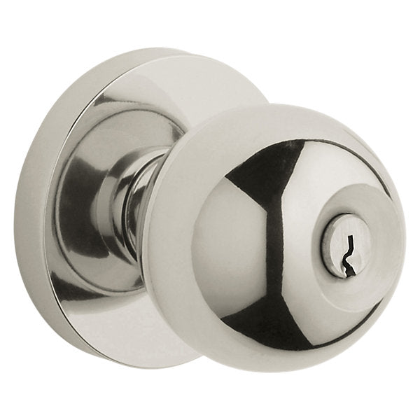 Baldwin Contemporary Knob with Rose