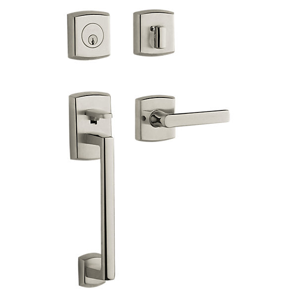 Baldwin Soho Sectional Trim with 5485V Lever