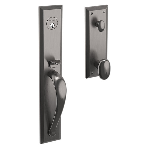 Baldwin Cody Full Handleset with 5024 Oval Knob/5452V Beavertail Lever