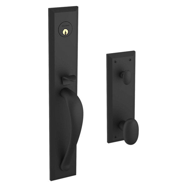 Baldwin Cody Full Handleset with 5024 Oval Knob/5452V Beavertail Lever