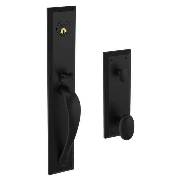 Baldwin Cody Full Handleset with 5024 Oval Knob/5452V Beavertail Lever