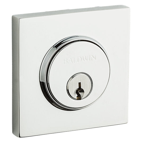 polished chrome deadbolt