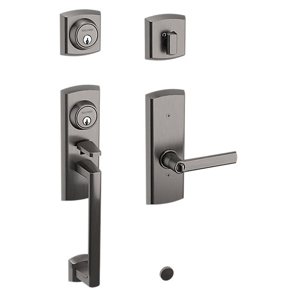 Baldwin Soho 2 - Point Handleset with Soho Lever