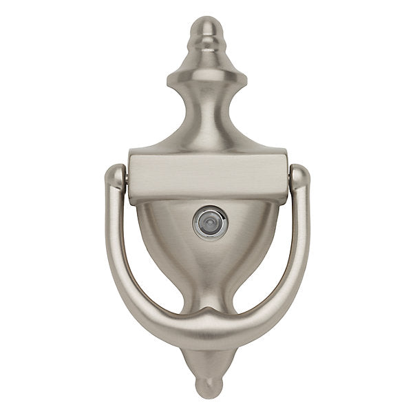 satin nickel knocker