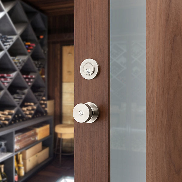 satin nickel deadbolt