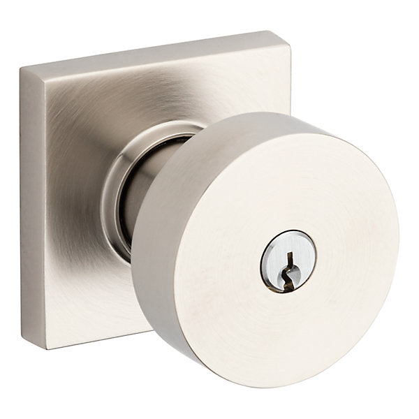 Baldwin Contemporary Knob with Square Rose