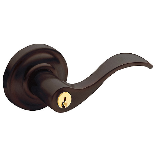 Baldwin Wave Lever with Classic Rose