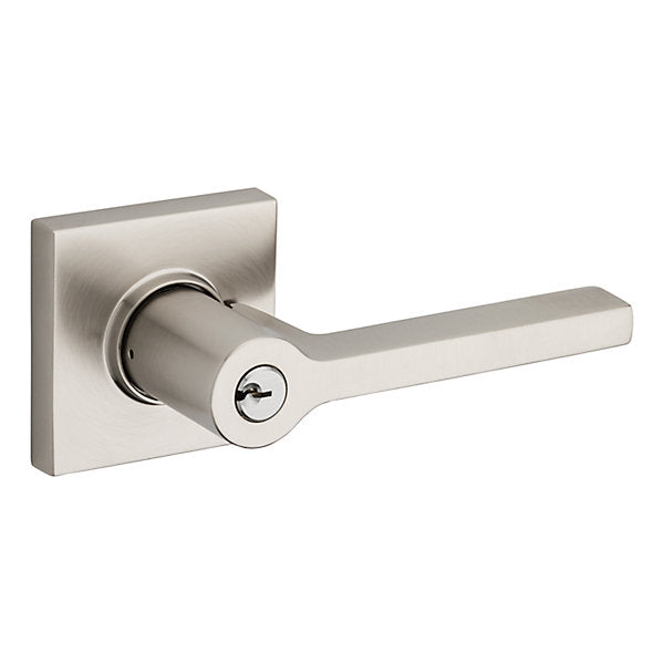 Baldwin Square Lever with Square Rose