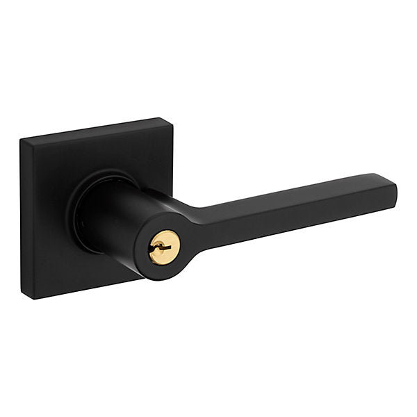 Baldwin Square Lever with Square Rose