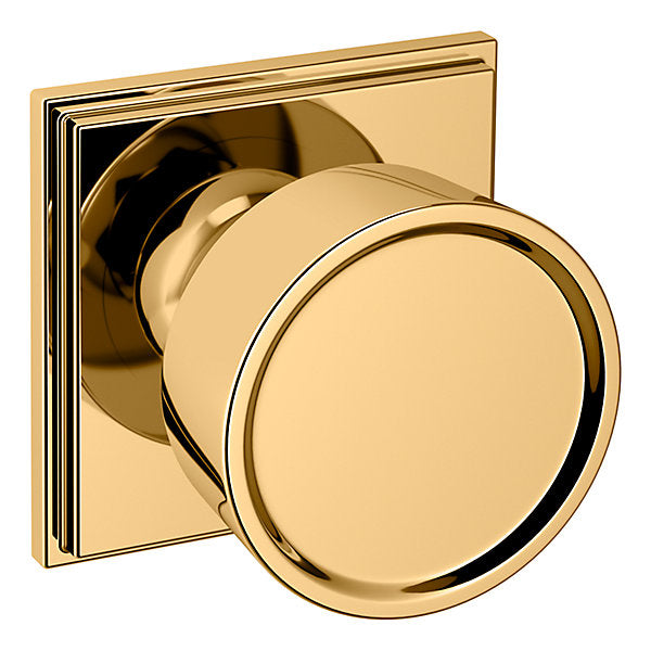 Baldwin Hollywood Hills Knob with R050 Rose