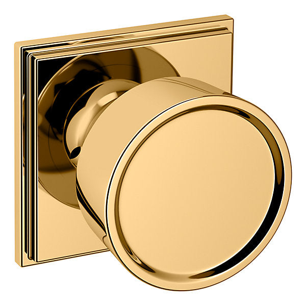 Baldwin Hollywood Hills Knob with R050 Rose