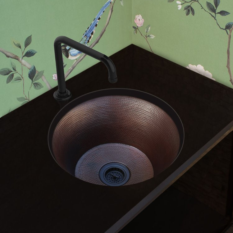 dark bronze sink