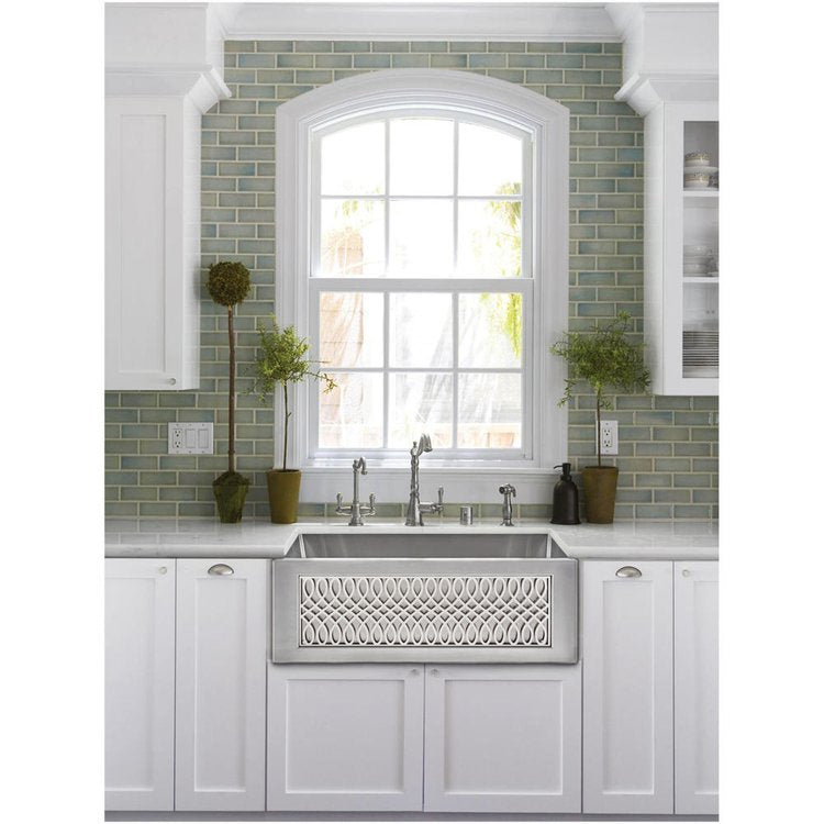 satin stainless steel sink