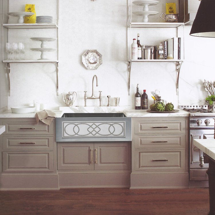 satin stainless steel sink