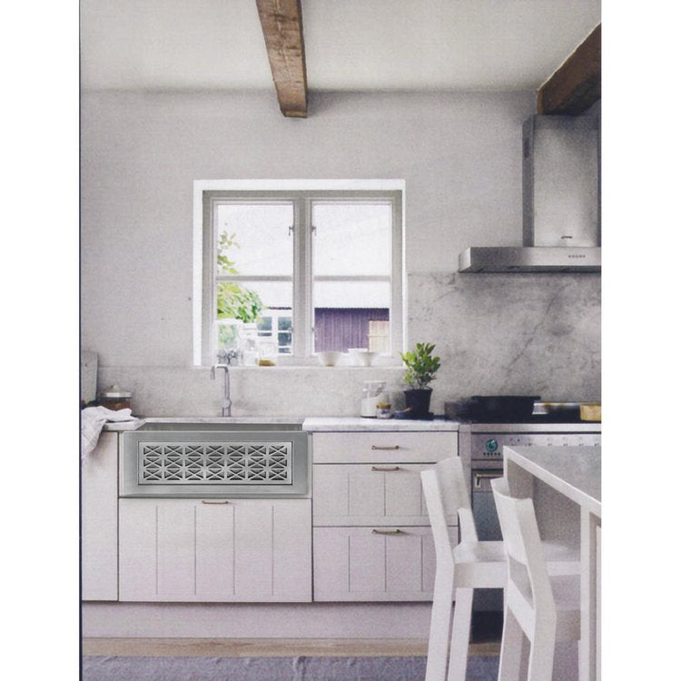 satin stainless steel sink