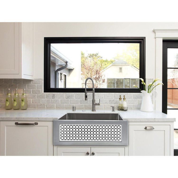 satin stainless steel sink