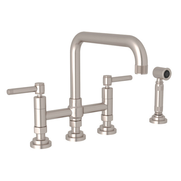 Rohl Campo Bridge Kitchen Faucet with Side Spray