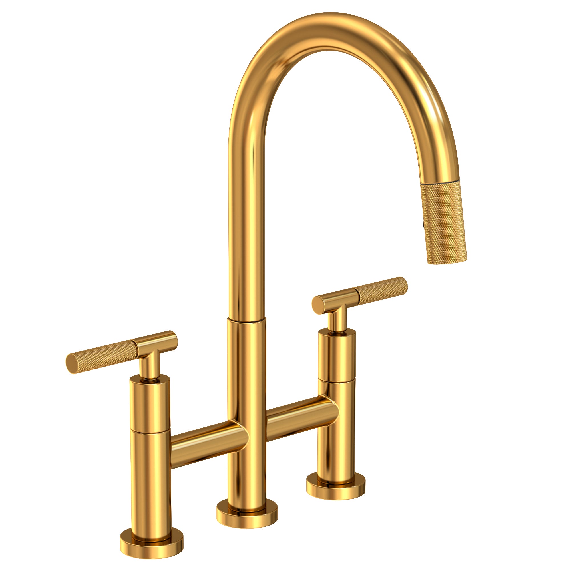 Newport Brass Muncy Kitchen Bridge Pull-Down Faucet