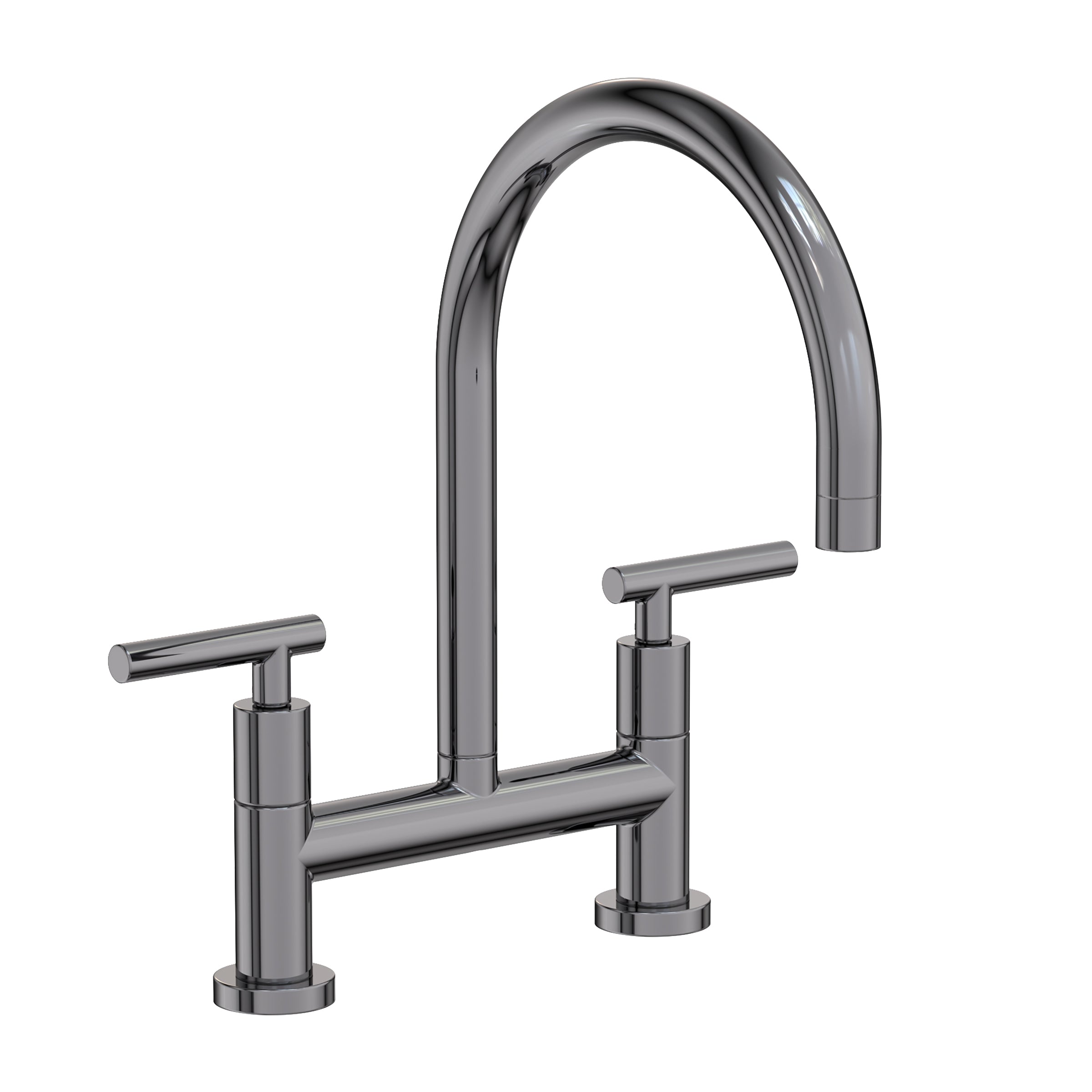 Newport Brass East Linear Kitchen Bridge Faucet