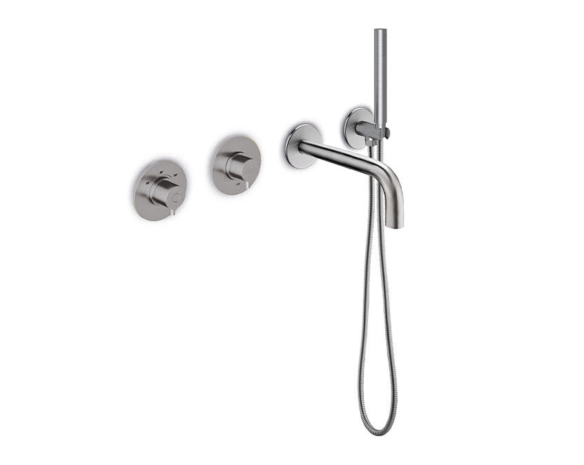 brushed shower