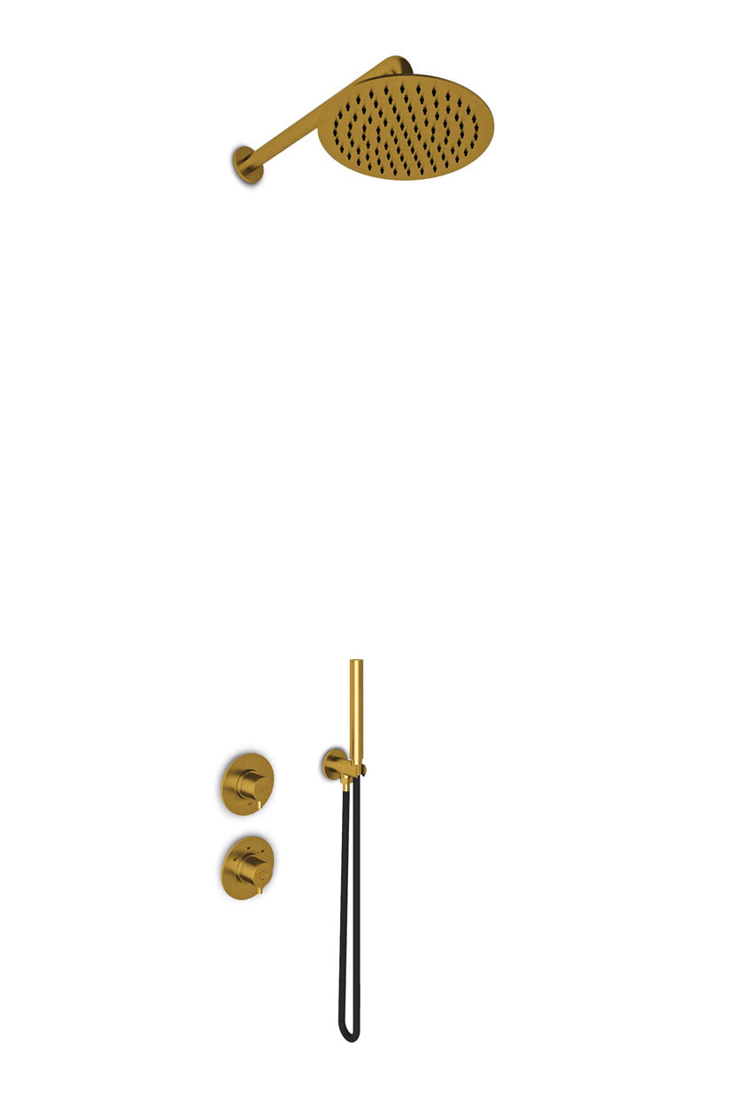 JEE-O Slimline Shower Set 01 Stainless Steel