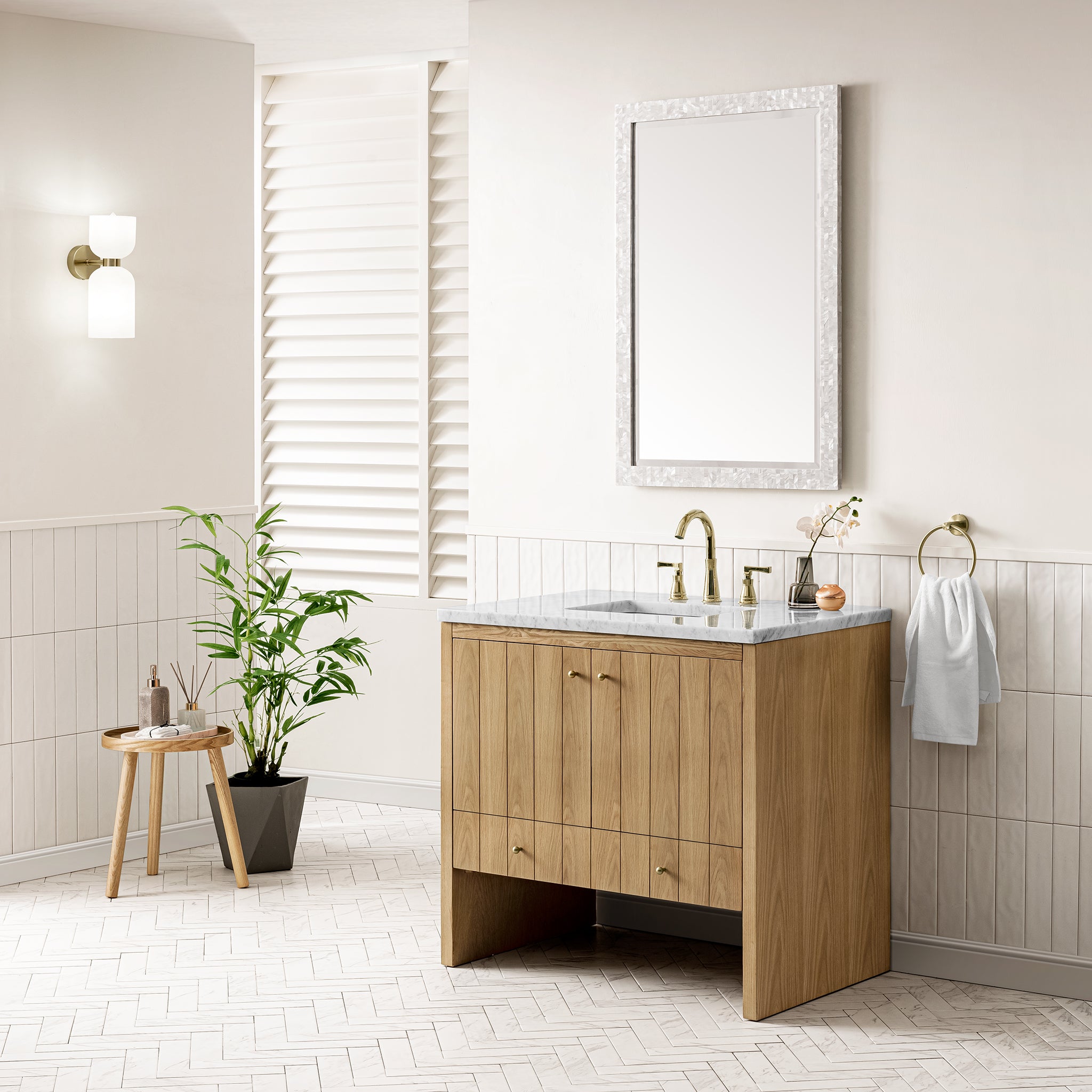 arctic fall top vanity