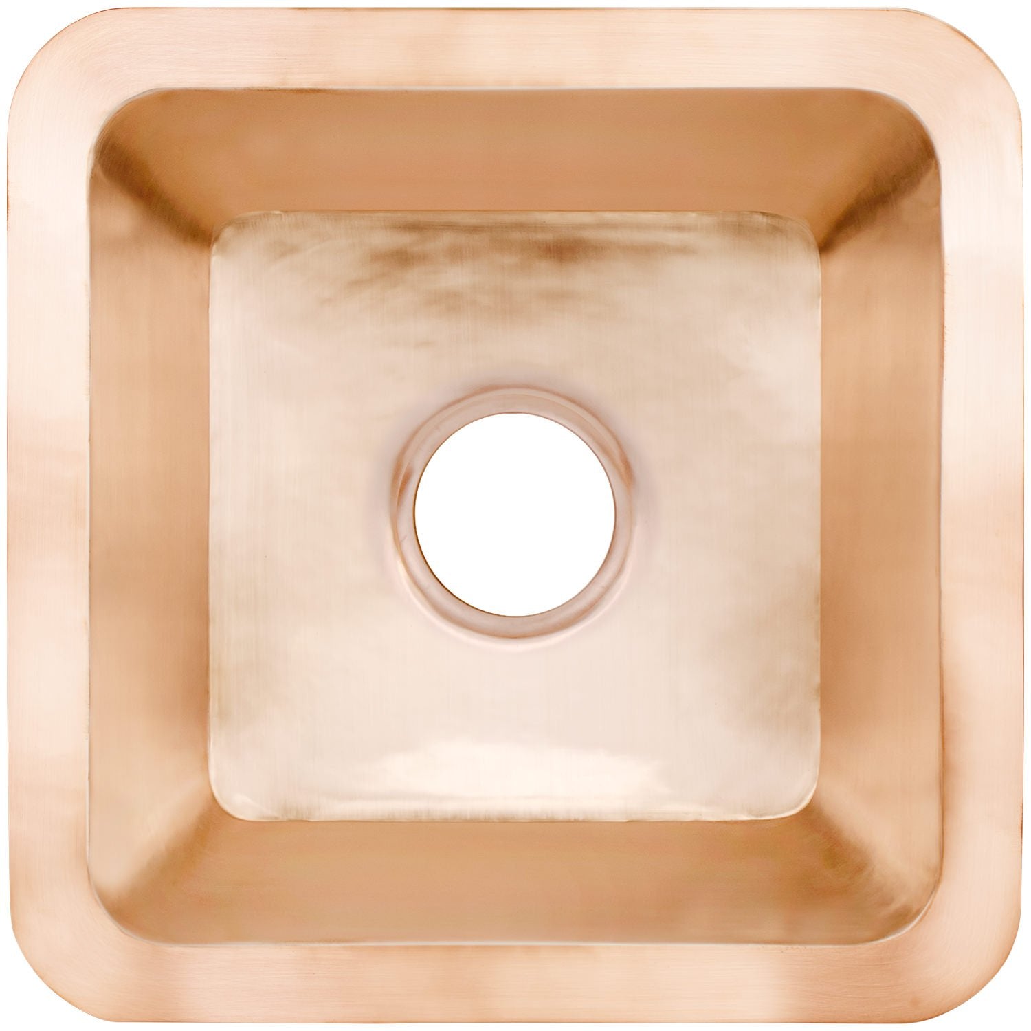 Linkasink Smooth Large Square Drop-In or Undermount Sink 20"