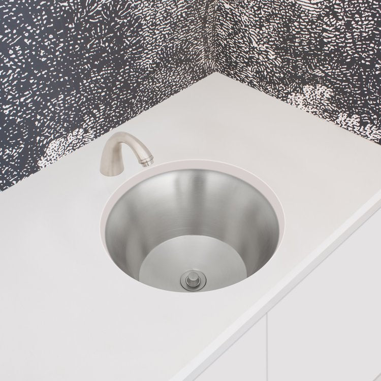 satin stainless steel sink