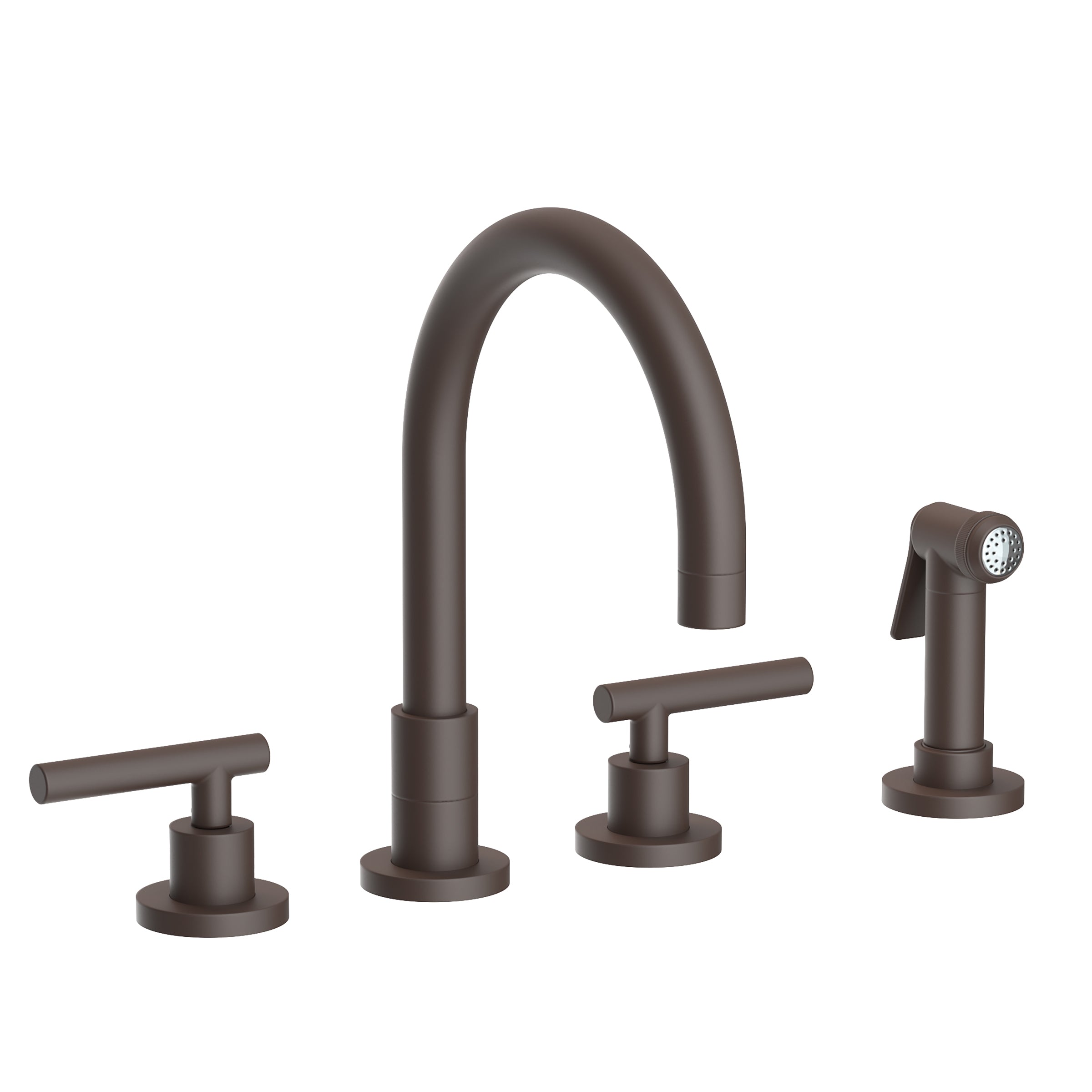 Newport Brass East Linear Kitchen Faucet with Side Spray