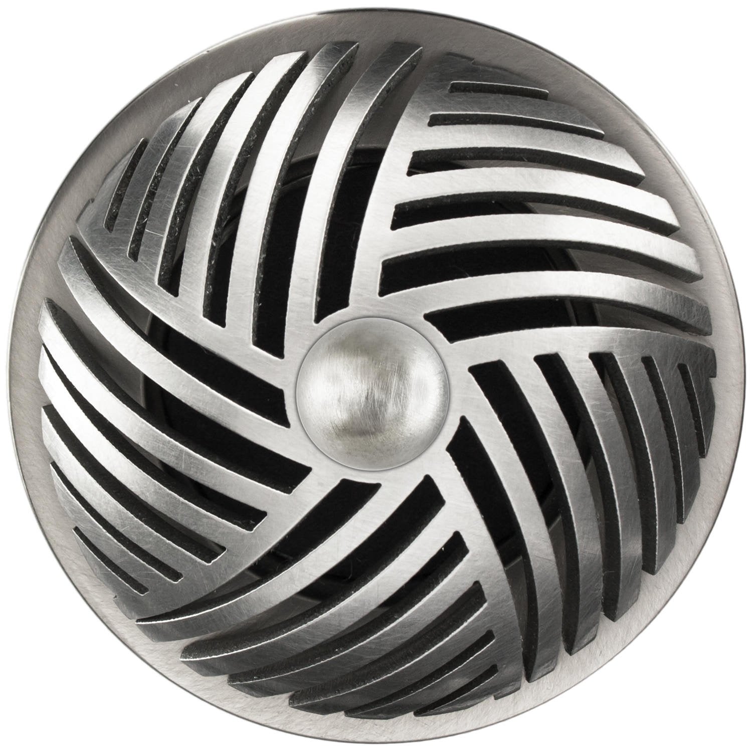 Linkasink Herringbone Grid Strainer 1.5" Without Overflow - Metal Sphere