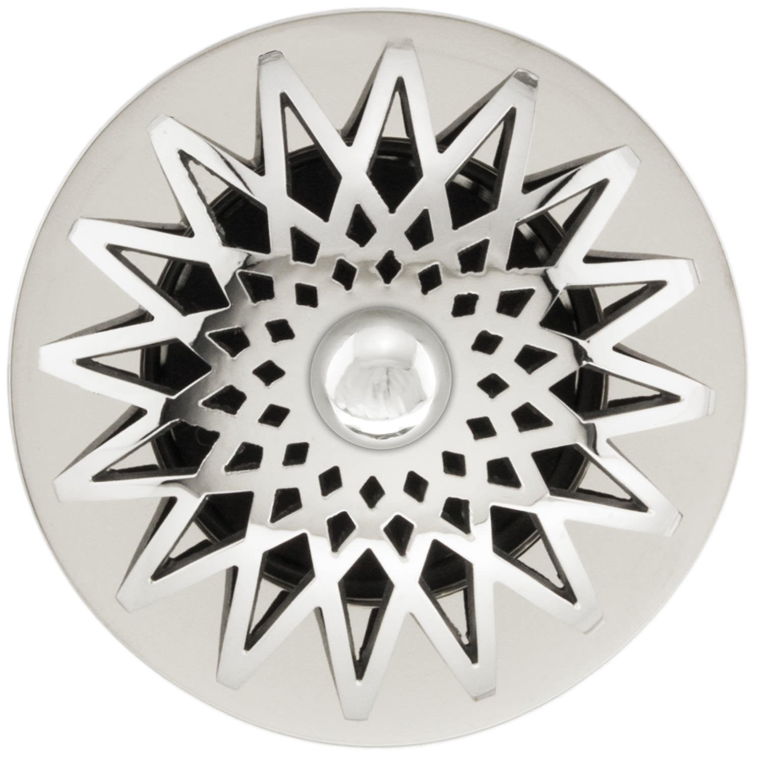 Linkasink Star Grid Strainer 1.5" With Overflow - Metal Sphere