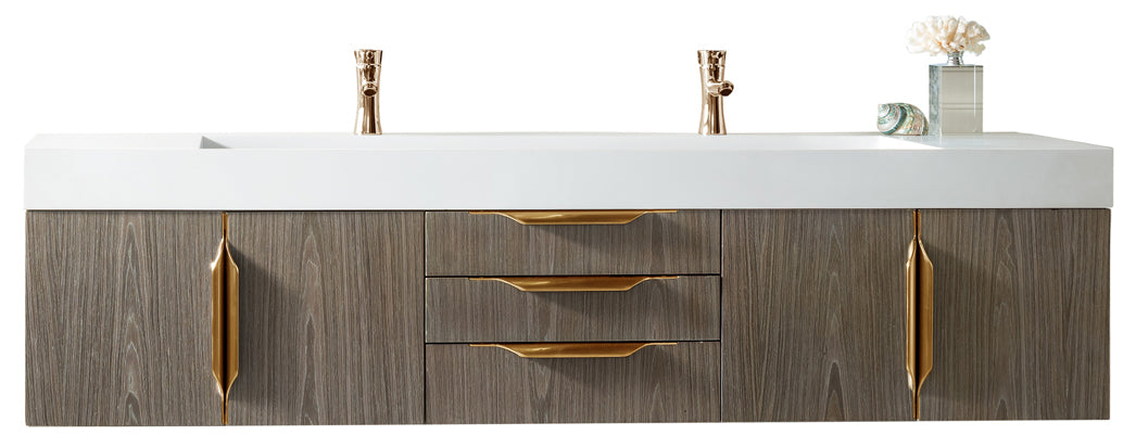 ash gray vanity
